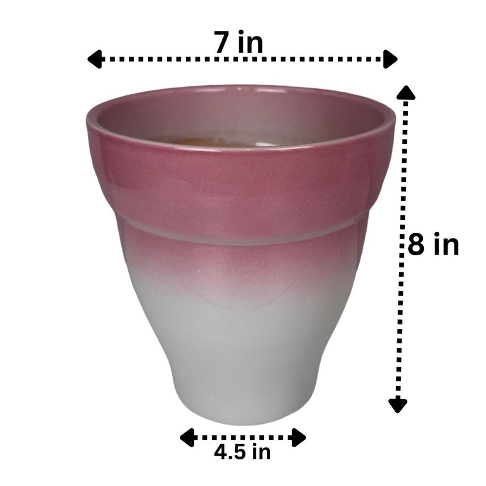 Gorgeous Ceramic Planter in color of your choice