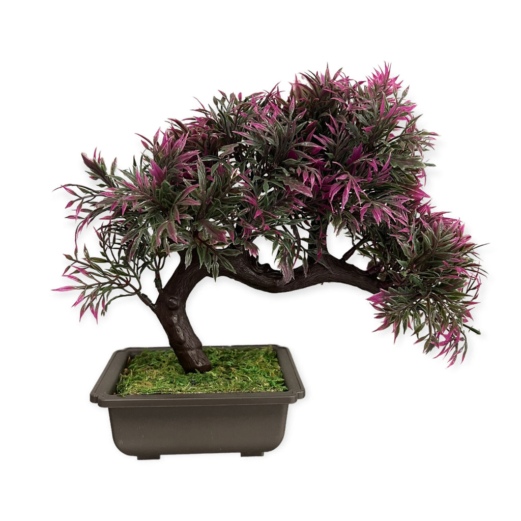 Alluring Curved Sideways Bonsai (Artificial)