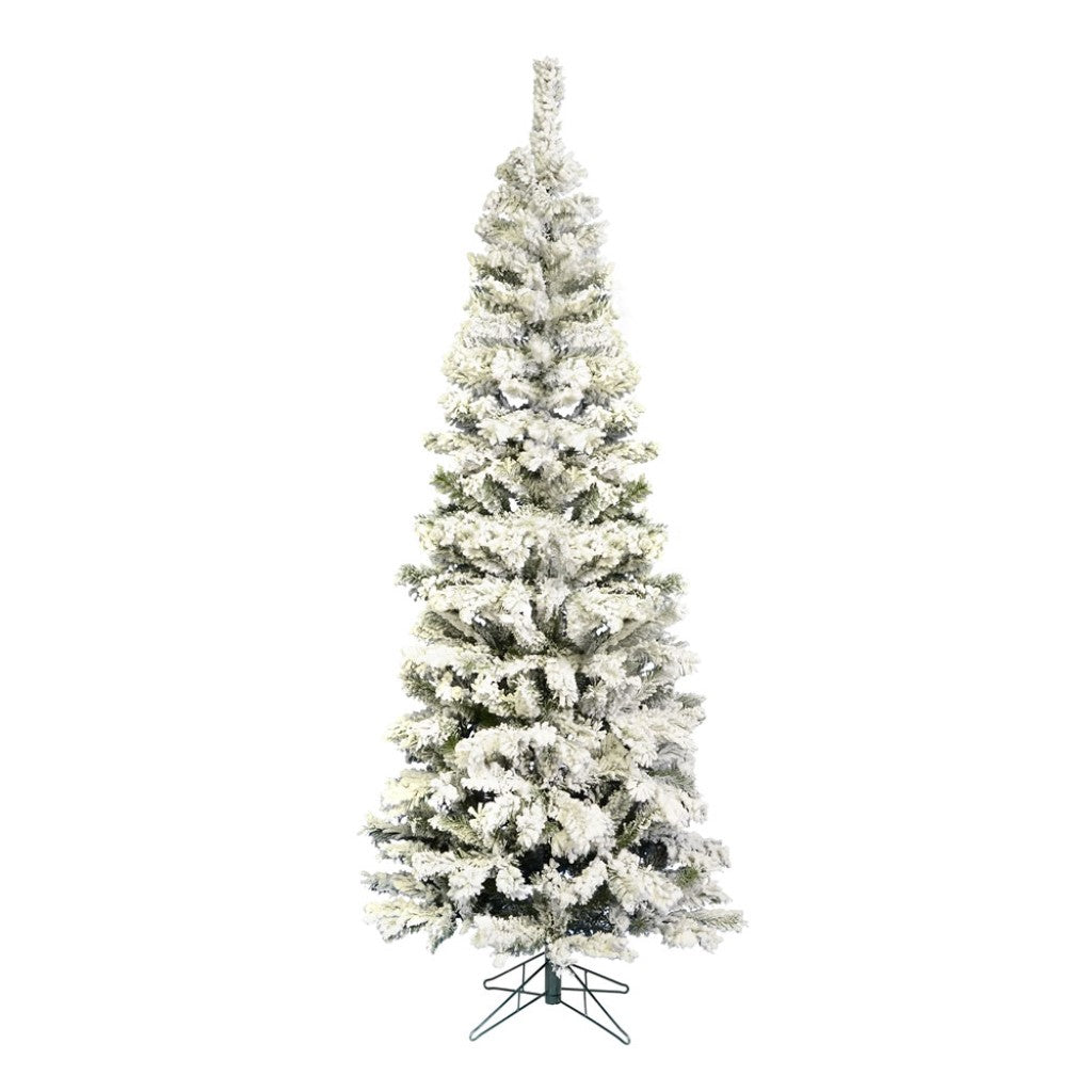 Stunning Flocked Pacific Tree-Artificial