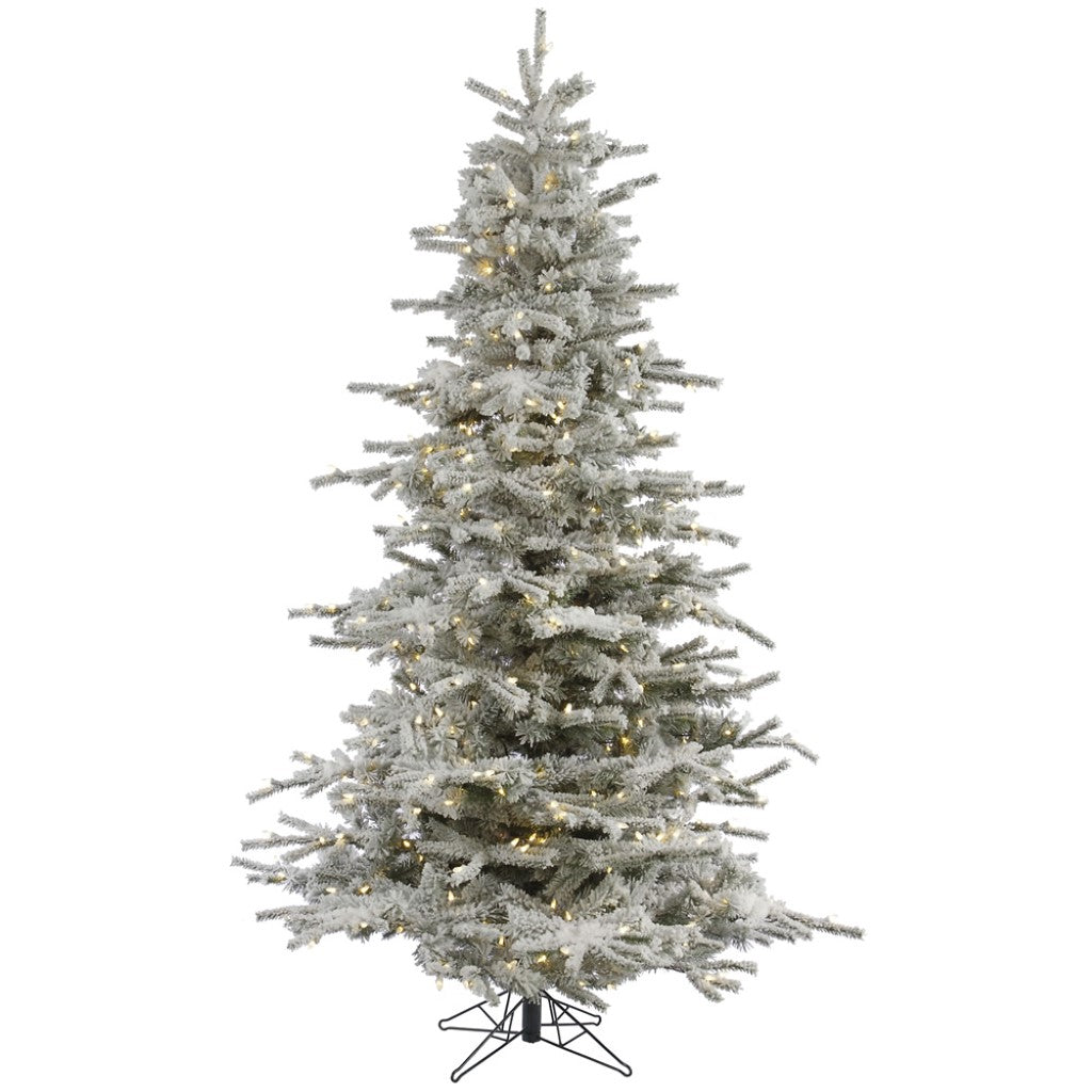 Gorgeous Flocked Sierra Tree-Artificial